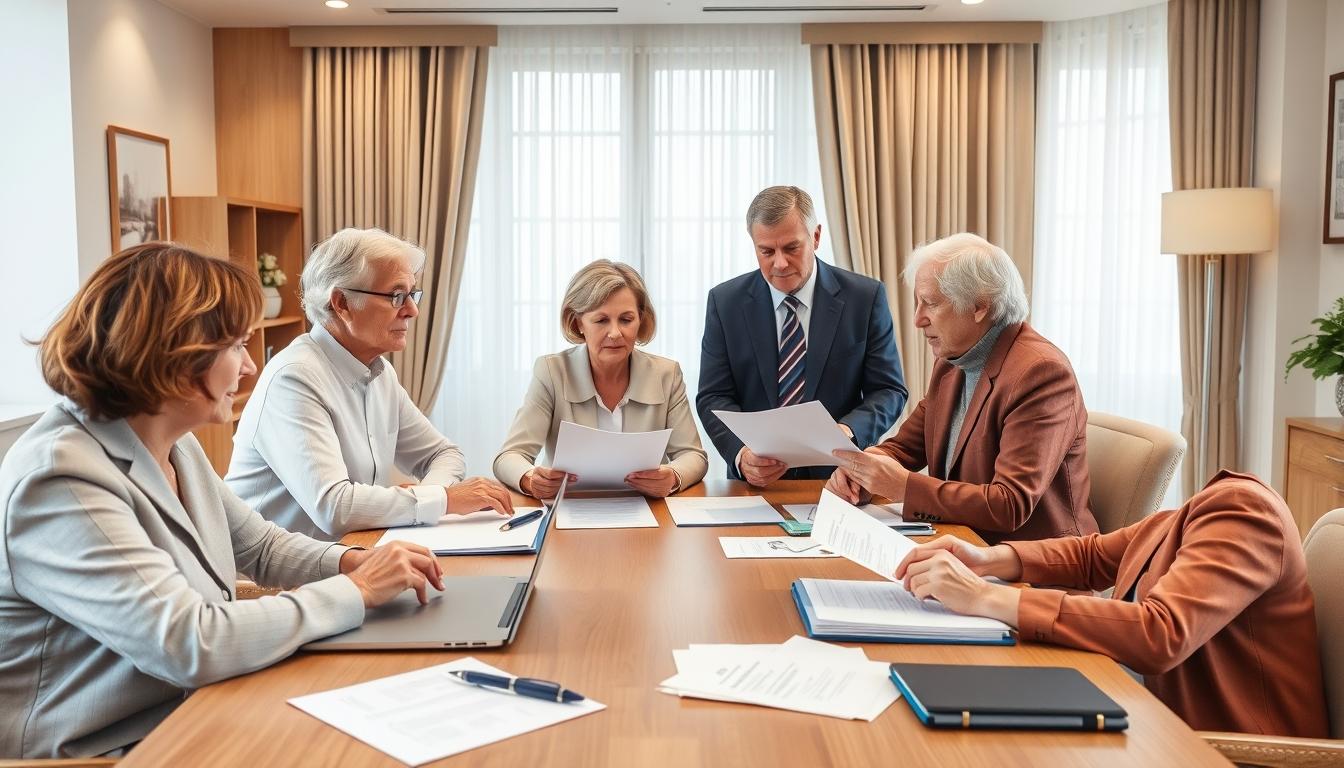 Property settlement documents and transfer review